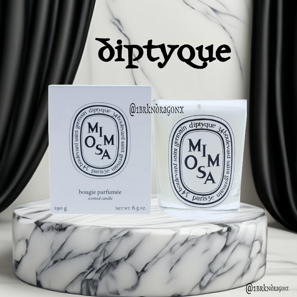 NWT Soy Candle Perfume Candle Diptyque Mimosa Candle 6.5 oz